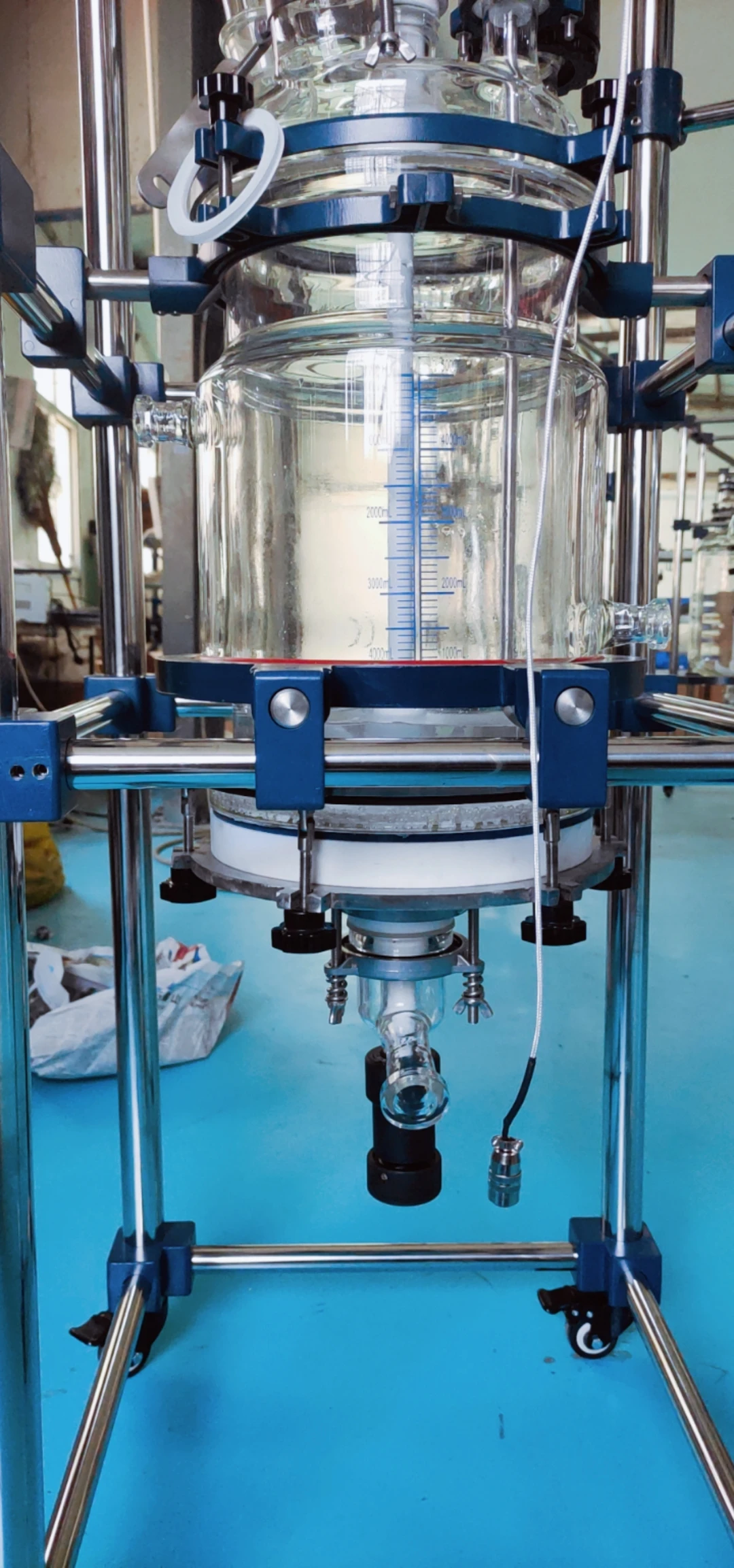 Chemical Crystallize Agitated Nutsche Filter Reactor Glass Isolate Reactor