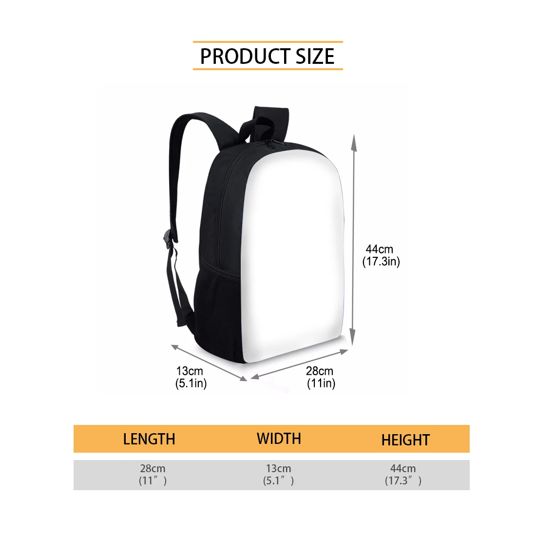 Classic Fashion 3D Print Backpack Women Light Middle School Student Bags Kids Bag Student Bookbag Large-Capacity Laptop Rucksack