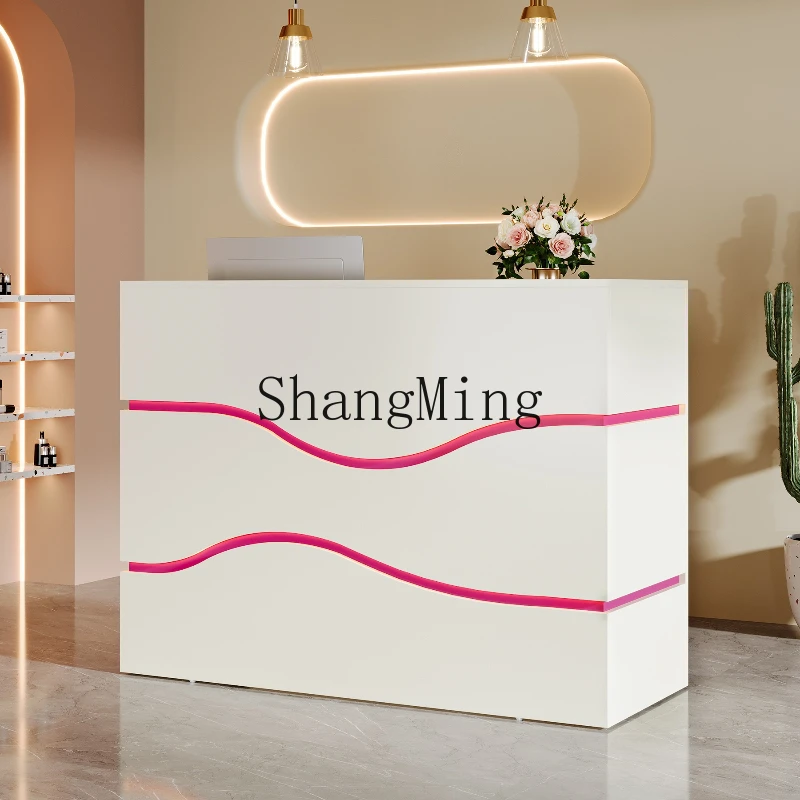 

SM modern checkout page bar simple clothing store hotel welcome reception