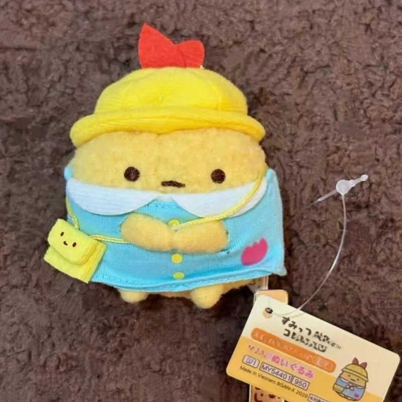 لطيف 6 سنتيمتر Sumikko Gurashi رياض الأطفال نمط Sumikko Gurashi أفخم تمثال kawaii لينة محشوة المقلية الروبيان أفخم دمية الملحقات