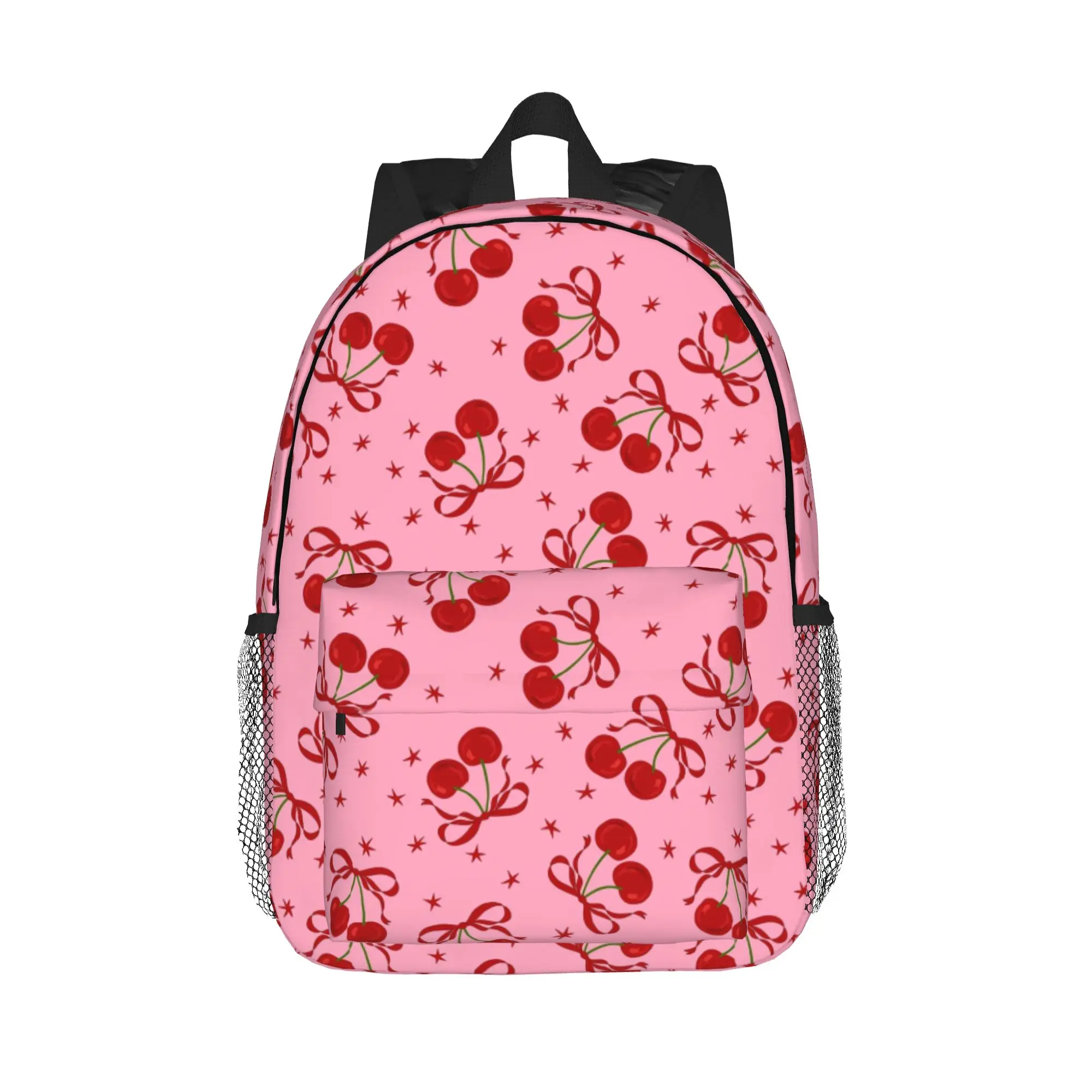 Cherry Backpack Hot Sale Daypack Large Capacity Boys Girls BookBag Shoulder Bags for Men Women School Bag