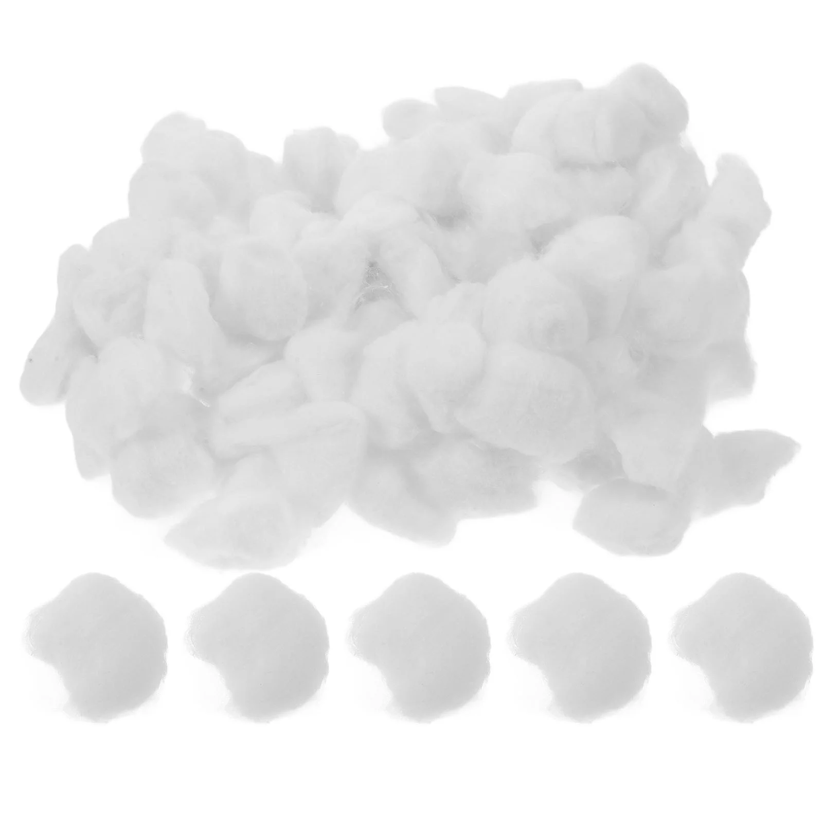 Coton absorbant pour dissolvant de vernis à ongles, IkSwabs, Portable, Gel, Petit, Mini, N64.