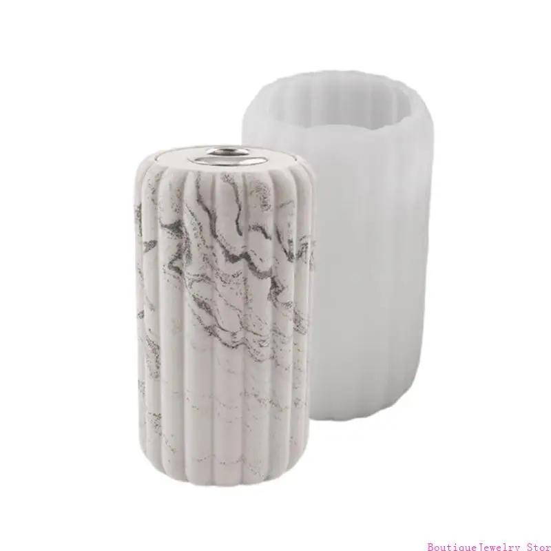 E1PE Sturdy Easy Demold Silicone Molds Portable for Unique Vase Designs Handcrafts