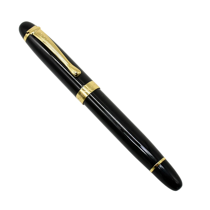 Hochwertiger klassischer Füllfederhalter Dazzle Blue, hochwertiger Business-Stift aus Metall, Vintage-Signatur-Füllfederhalter, Schulbedarf – Detail 5