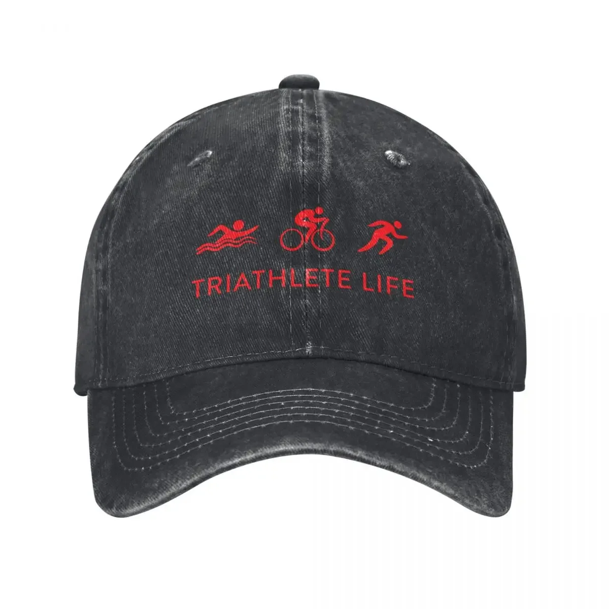 Triathlon Funny Baseball Cap cotton Hats Adjustable Hat Fashion Casual Cap Truck driver Hat