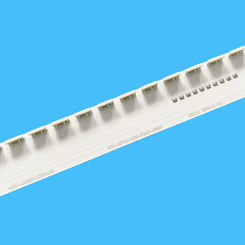 LED backlight For LM41-00299A BN96-39506A UE43M5500 UE43M5505 UE43M5505AK UE43M5600 UE43M5502 UE43M5500AK V6EY_430SM0_56LED_R4