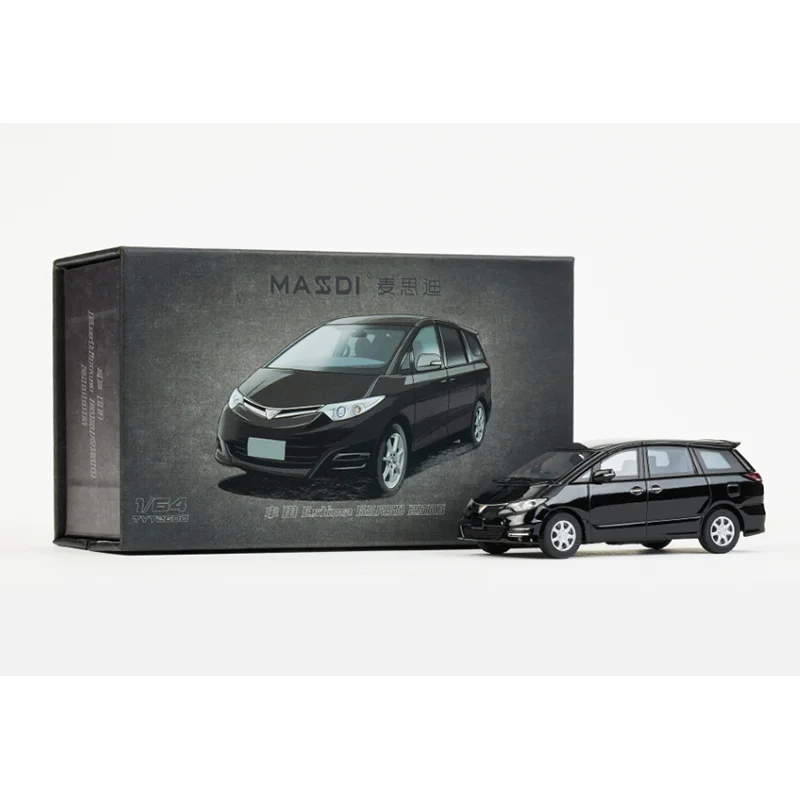 

MASSDI литой под давлением масштаб 1/64 Estima Overlord Previa GSR50 модель автомобиля из сплава Коллекционная игрушка орнамент декоративный подарок
