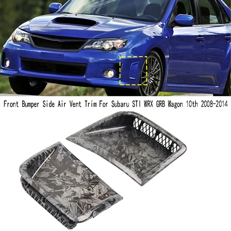 شريط فتحة تهوية المصد الأمامي ، رفرف غطاء المحرك ، غطاء المخرج ، سوبارو ستي ، WRX ، GRB ، عربة 10 ، #1