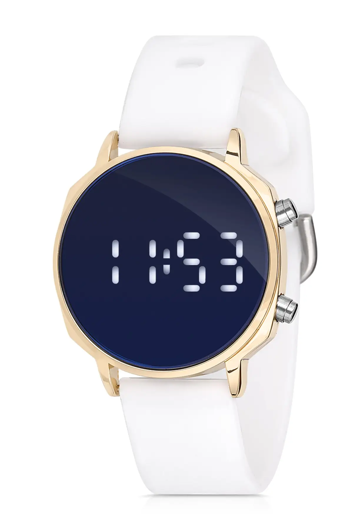 Reloj de pulsera Digital blanco para mujer