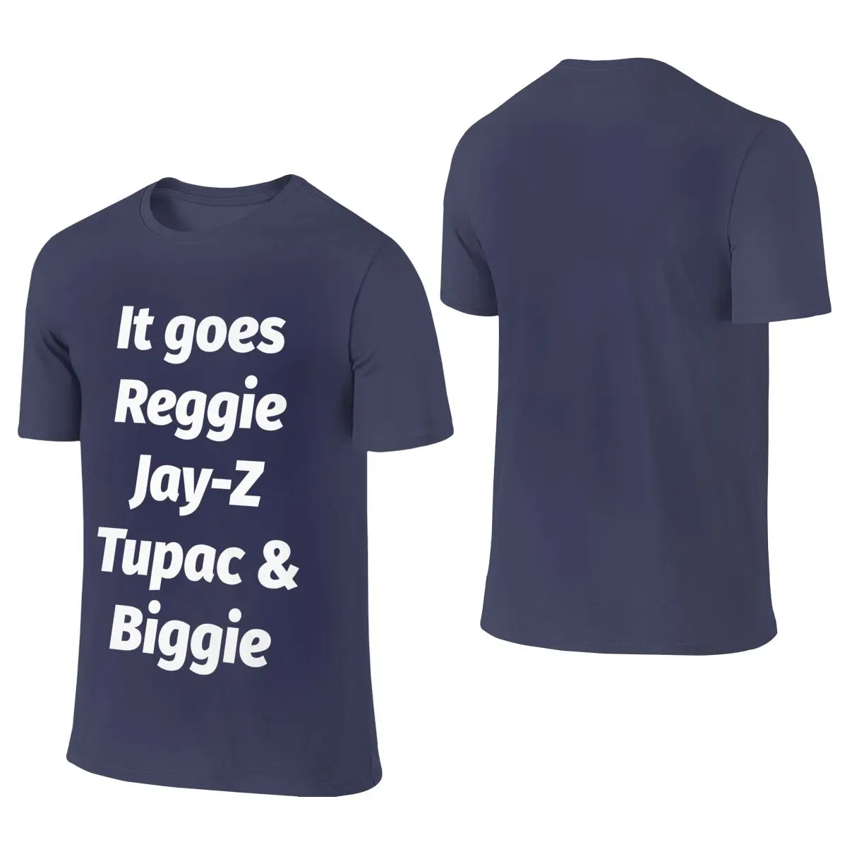 It Goes Reggie Jay-z Tupac And Biggie Dating Reversible T-shirt Hong Kong Retro   Tee
