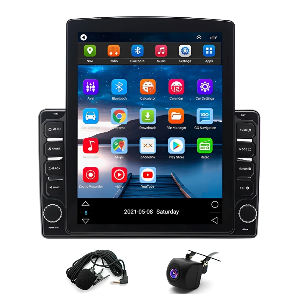 لنماذج دودج/جيب/كرايسلر/جنرال موتورز 9.7-in Android15 نظام ملاحة داخل السيارة مع CarPlay + Android Auto/2 + 32G مدمج #1