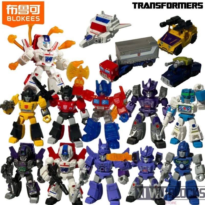 

BLOKEES Building Block Transformers Soundwave Optimus Prime Jetfire Assembling Models Movable Toys Collecting Ornaments Gifts