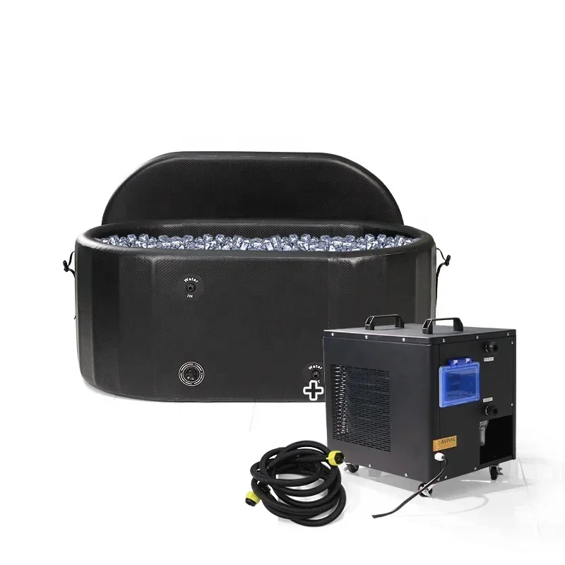 1/2h Ice Bath Chiller Sport Recovery Water Cooler Ice Bath Water Chiller Cold Plunge Tub with Chiller and Filter