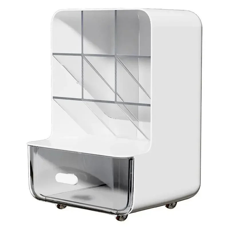 DurableInclined Pen Holder Student Writing Desk Desk Stationery Storage Box Large Capacity Office Desktop Sundries Rack