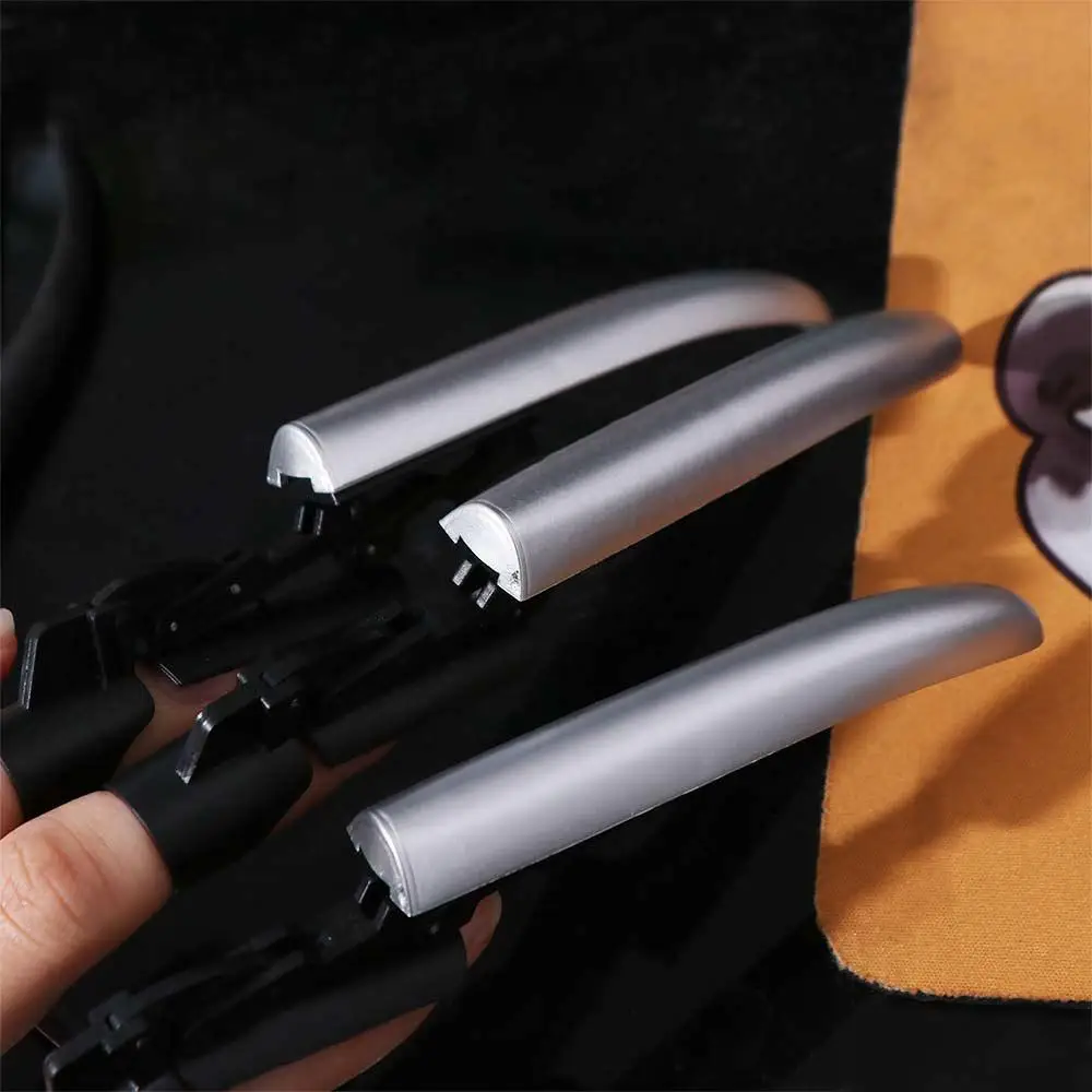 Griffes mécaniques rétractables à assembler 3D, décorations de figurines, griffes de loup transparentes et scalables, ruban réglable, 3 pièces