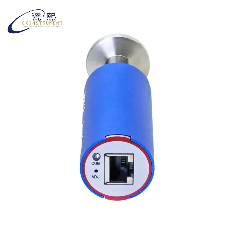 Intelligent Pirani Vacuum Gauge Stainless Steel Measuring Chamber One Button Calibration for Industrial Vacuum System