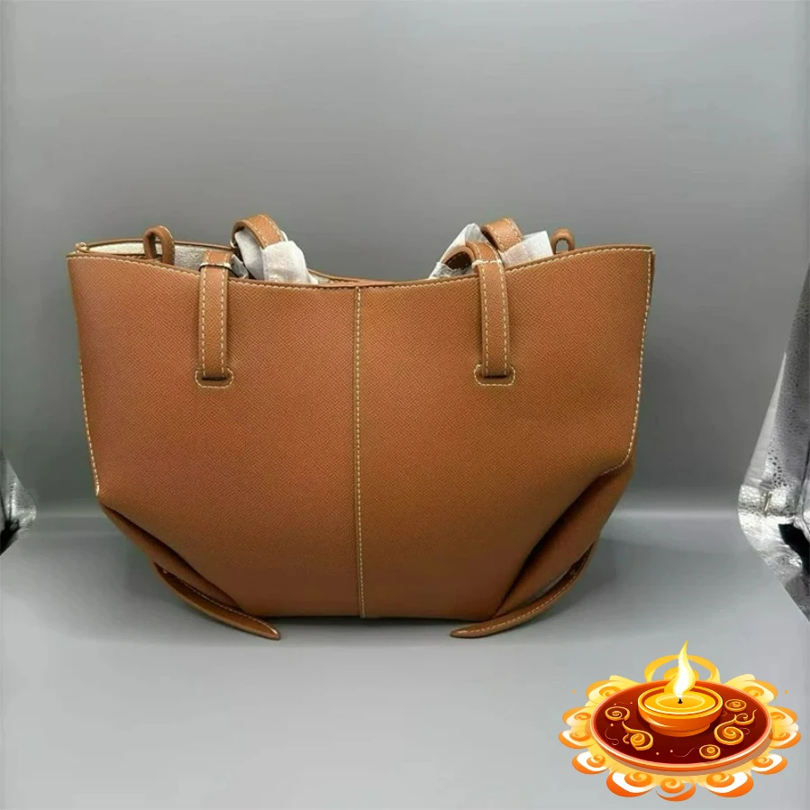 

Boling Large-Capacity Hand-Tote Bag Genuine Leather Crossbody Wing Bag Single-Shoulder Commuting Bag for Men And Women