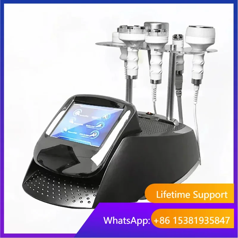 80K Ultrasonic Cavitation Portable Slimming Device, RF Vacuum Fat Burning Weight Loss Skin Care Tool Newest Model for Body Care