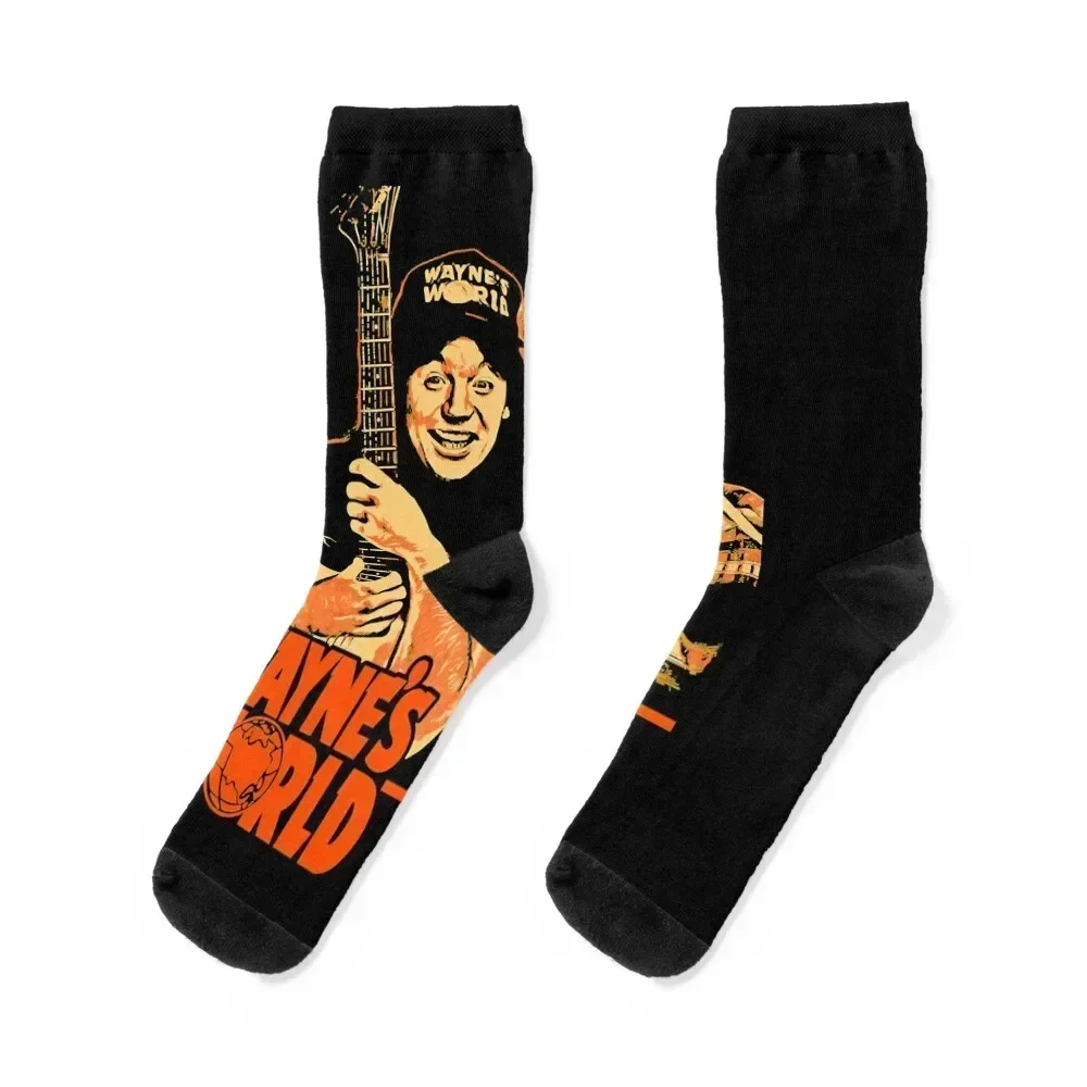 

Why Everything You Know About Wayne's World Is A Lie Socks with print compression kawaii Man Socks Women's
