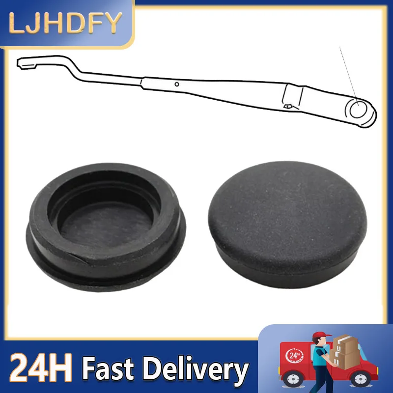 

2Pcs Front Window Wiper Assembly Covers For Hyundai For Kia Ceed ED 2006-2007 Wiper Arm Nut Cover Cap Bolt 983903F000
