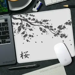 450x400 Japan Cherry Blossom Game Small Mousepad Computer Sakura Desk Mat Table Keyboard Pad Laptop Cushion Non-slip Deskpad