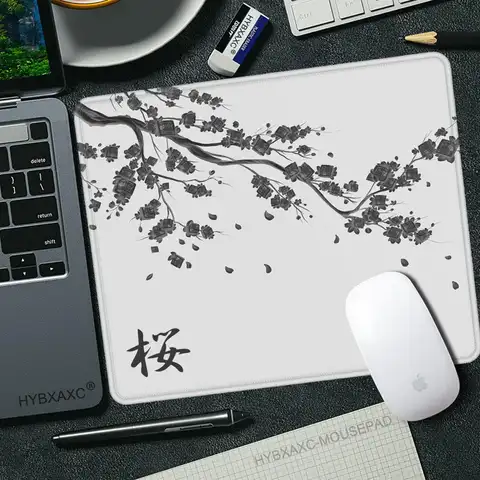 450x400 Japan Cherry Blossom Game Liten Musmatta Dator Sakura Skrivbordsmatta Bord Tangentbord Pad Laptop Kudde Halkfri Skrivbordsunderlägg 10 best sales liten musmatta - №9