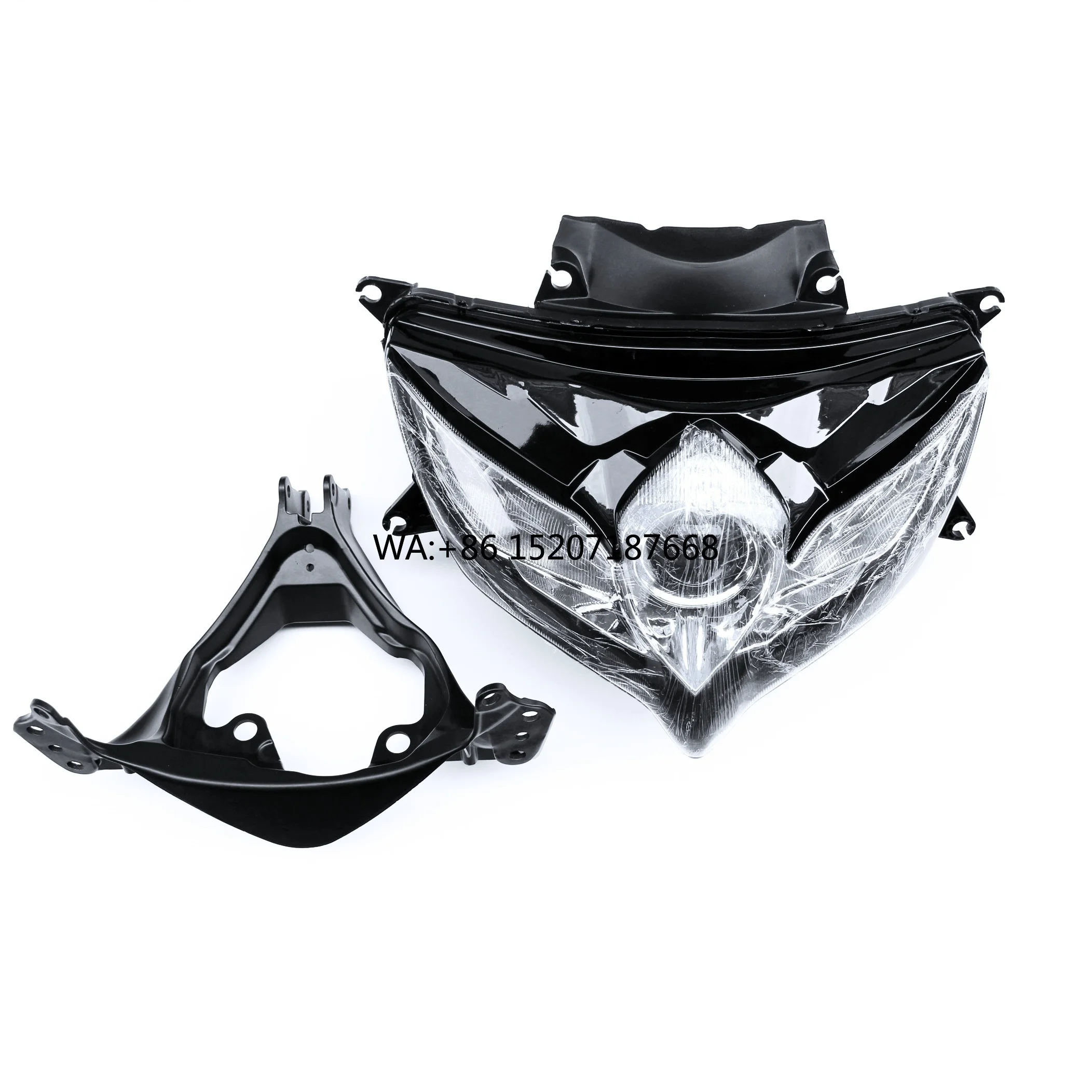 

-LAM Fit for Suzuki GSXR600 GSXR750 2008 - 2010 K8 K9 Headlight Assembly Headlamp Light + Bracket GSXR 600 750