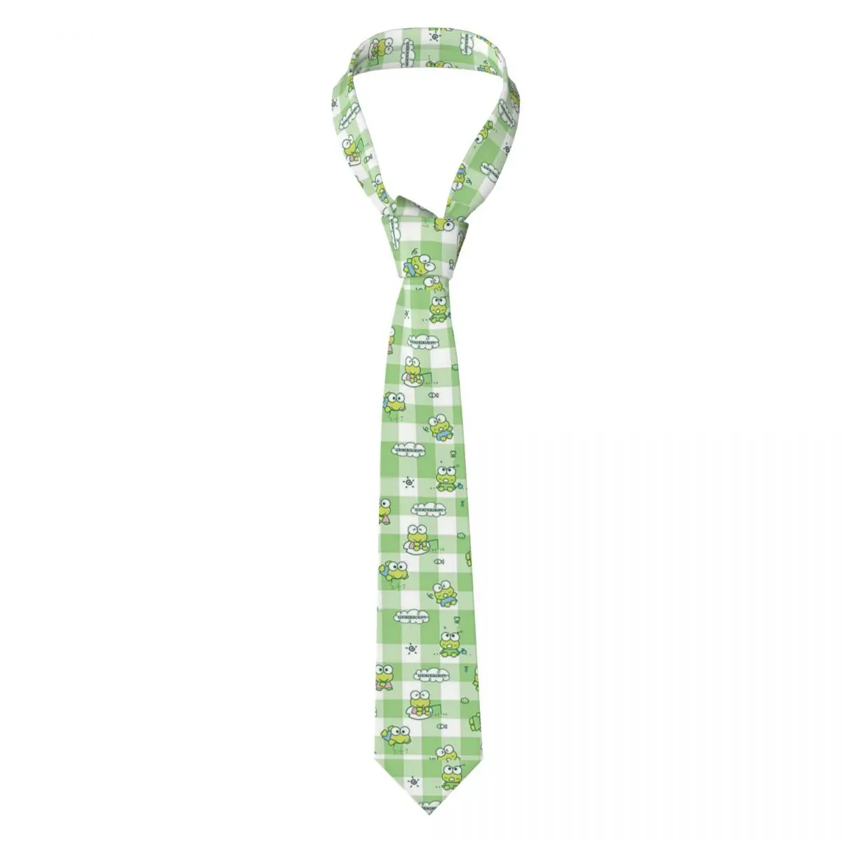 

Custom Series Keroppi Tie Men Printed Necktie Four Seasons Fashion Tie Necktie For Father's Day