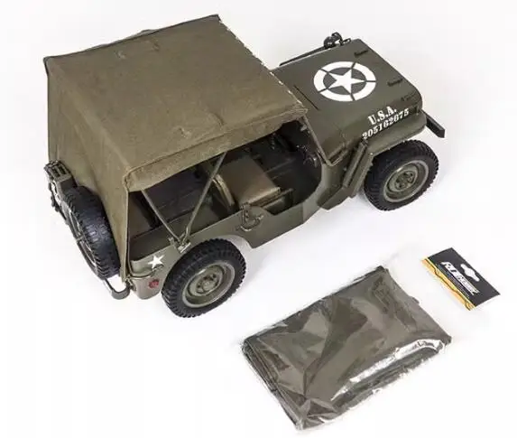 Spare Parts 01 FMS RocHobby 1/12 1941 Willys MB 4WD Off road Brush RTR Green Scaler FMS Willys MB Military Truck Vehicle Roc