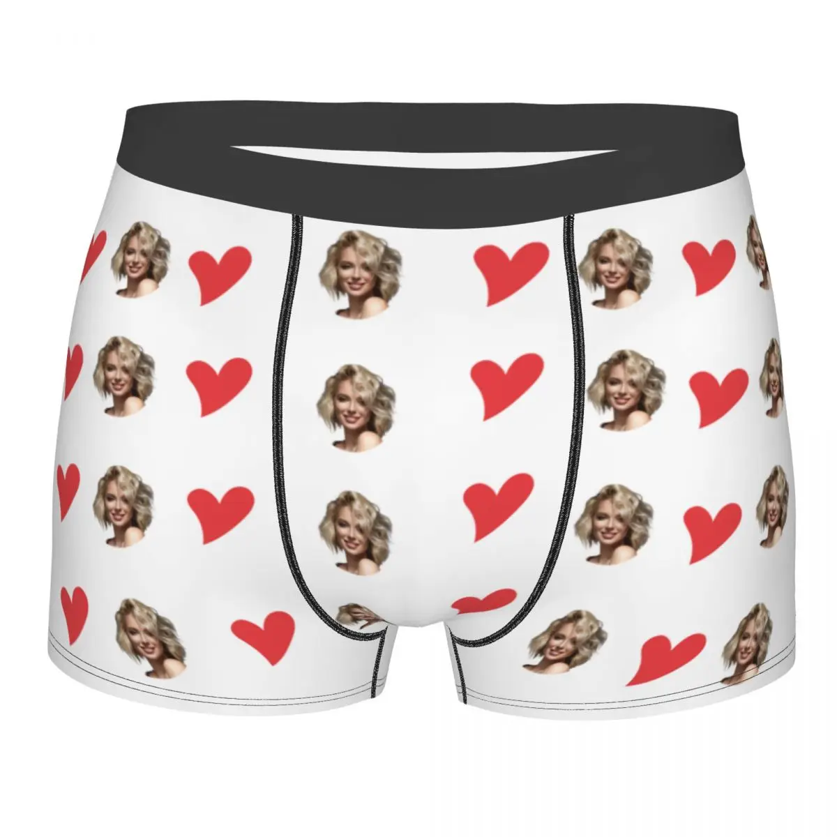 

Personalized Men's Boxer Briefs Custom Face Photo Underwear Funny Gift For Husband Customized Anniversary Valentine's Day Gift