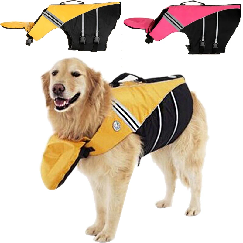 

Pet Dog Life Jacket Enhanced Buoyancy Small Dogs Swimming Clothes Safety Vest with Handle for Medium Large Dogs Surfing