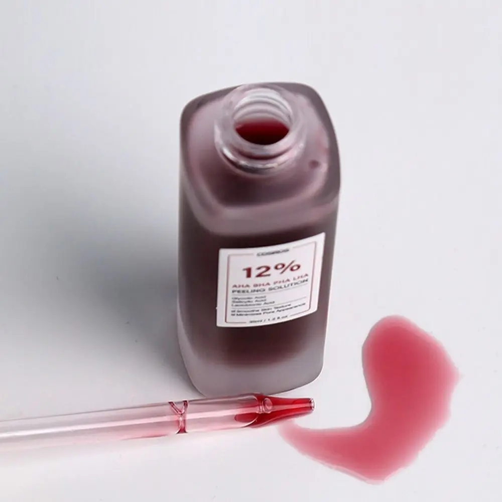 New 35ml Salicylic Acid Essence Exfoliate Fruit Acid Face Serum Moisturizing Shrink Pores Facial Essential Oil Skin Care