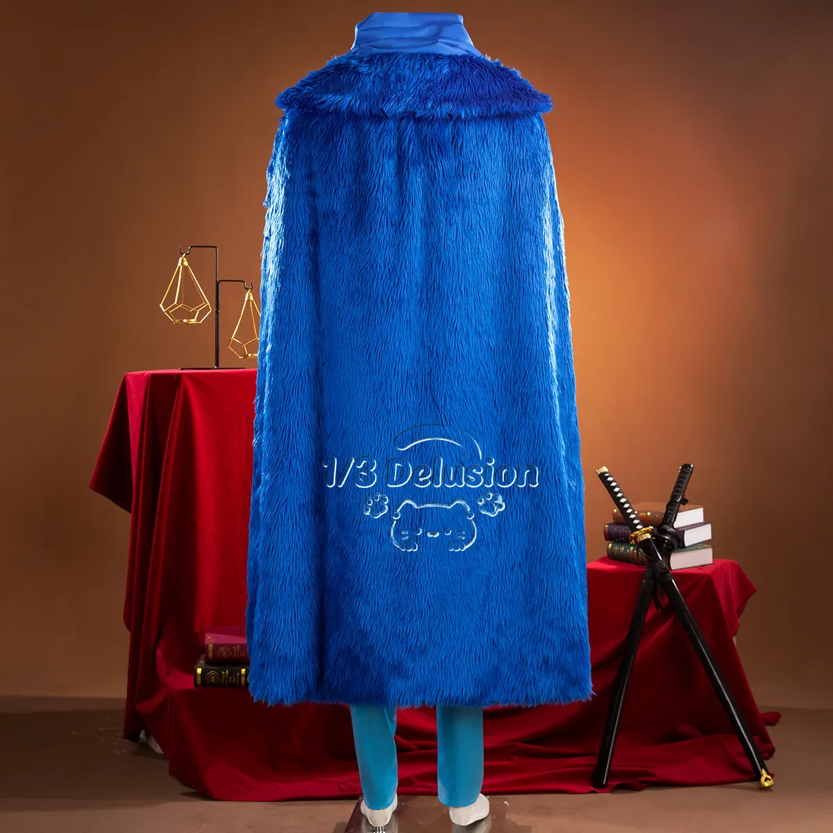 

Vinsmoke Sanji Elbaf Cosplay Costume Anime Full Set Uniform Role Play Halloween Carnival Party Outfit Hot Sale 1/3 Delusion