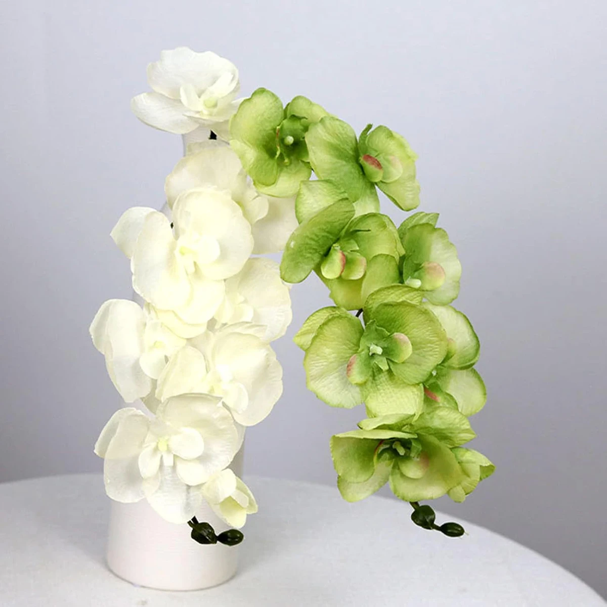 1/3pcKünstliche Blumen Seide Schmetterling Orchidee Hause Zimmer Tisch Dekor Hochzeit Outdoor Hof Garten Brautstrauß DIY Girlande geschenke – Detail 3