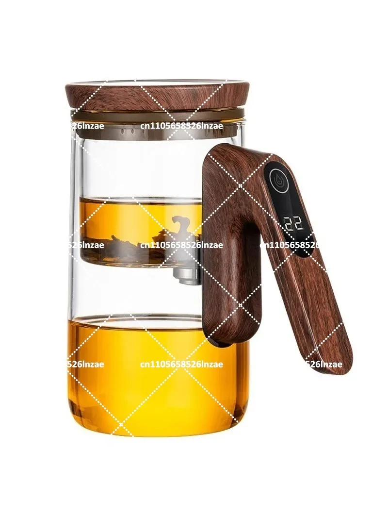 Smart Electric Automatic Glass Water Bottle with Full Glass Inner Tank and Tea Infuser