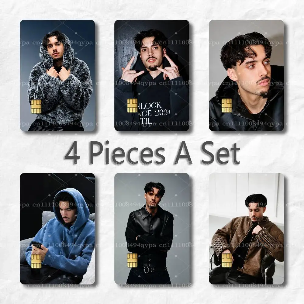 R-RnBoi My Eyes Only Flashback Card Skin Sticker for Credit Debit Card Adhesive Skin Thin Card Decal Sticker Wrap 4 Pieces Set