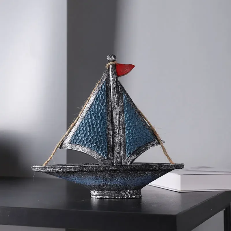 Smooth sailing decorations, wine cabinets, sailboats, modern home decor, living room crafts