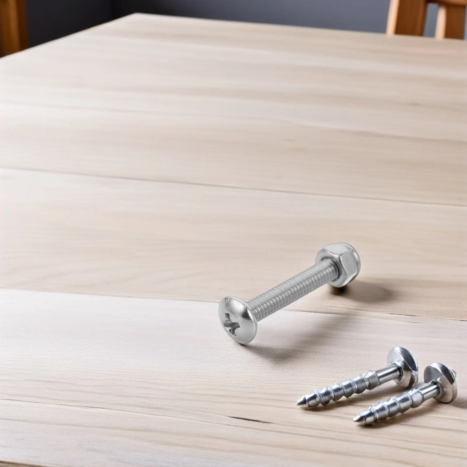 

12 Sets Table Football Screws Nuts M4x25mm Foosball Hardware Replacement Metal Fasteners for Foosball Table Maintenance Repair