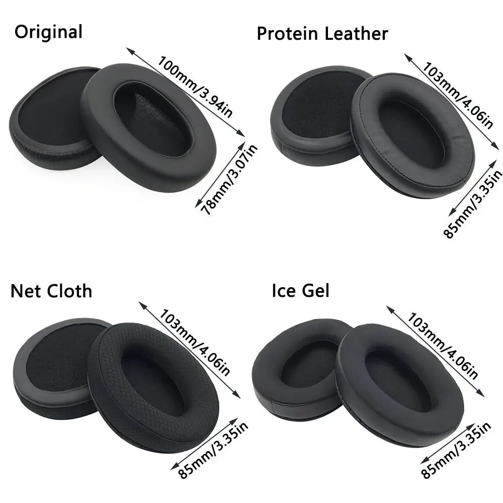 1Pair Ear Pads  for AKG K361 K371 Replacement Ear Cushion Soft Foam Earbuds Cover Earmuffs Noise-Cancelling Headphones Accessory