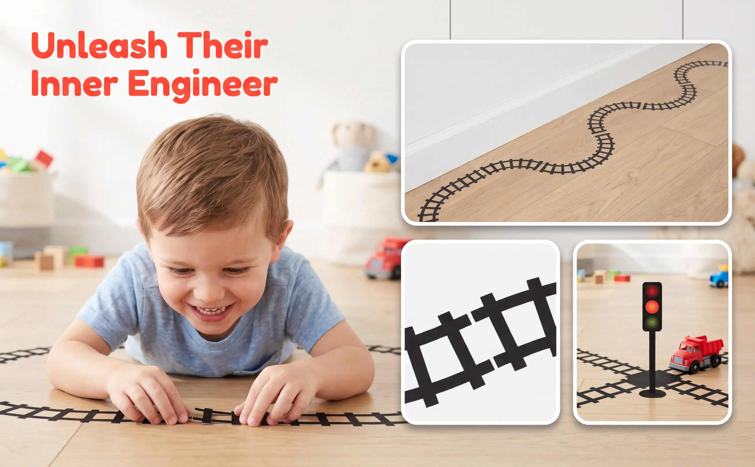 10Pcs Easy Remove Traffic Sign Stickers Kids DIY Train Track Wall Decals Road Signs Scene Decor Home School Kindergarten Fun