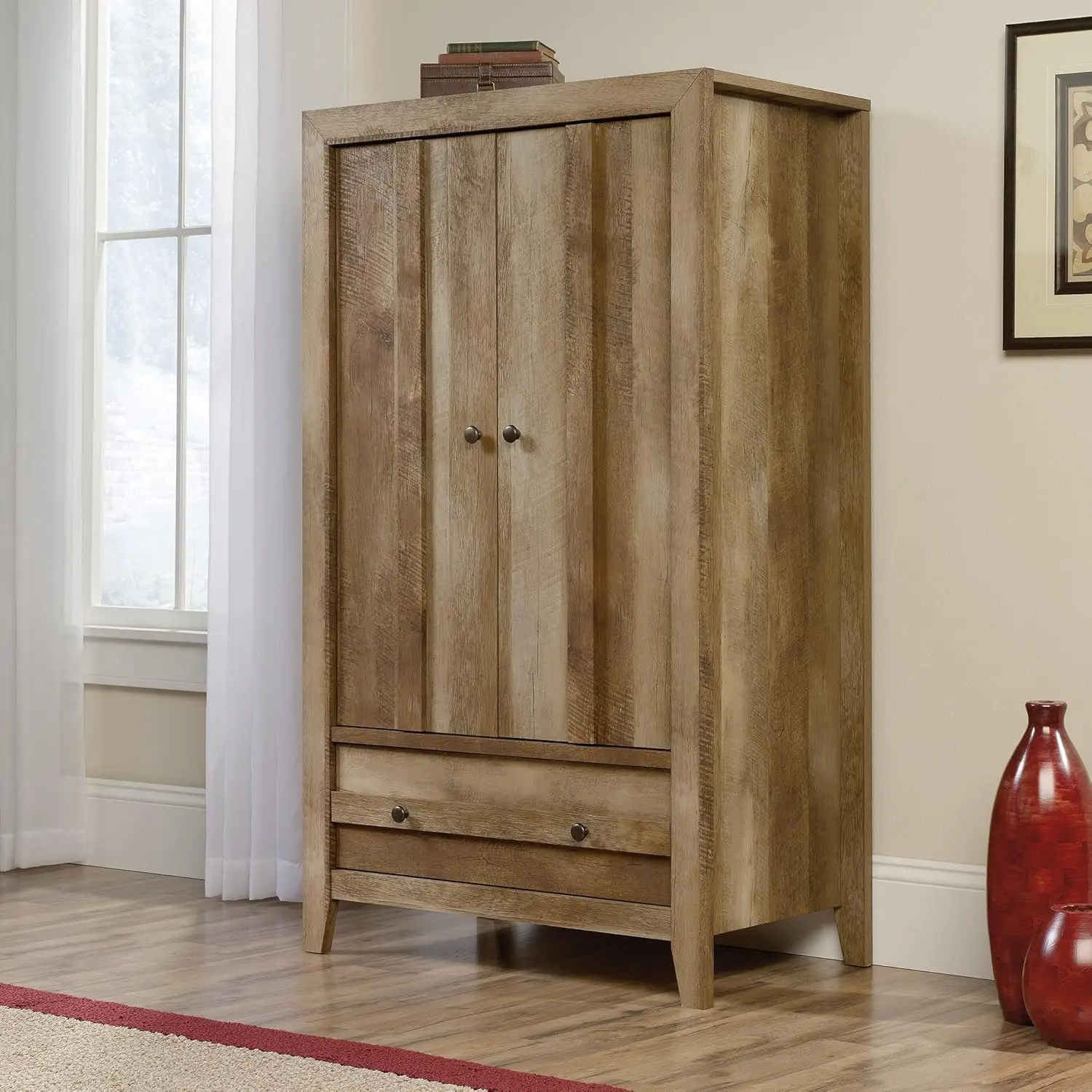 

Dakota Pass Armoire, Craftsman Oak finish