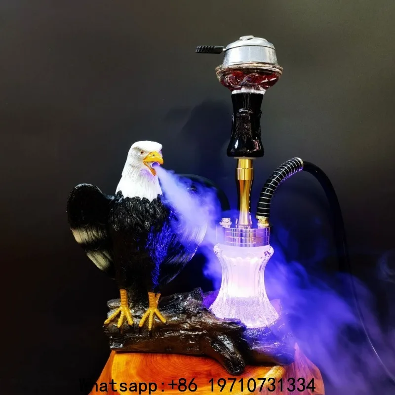 Arab shisha creative modeling eagle ① shisha craft resin cigarette pot