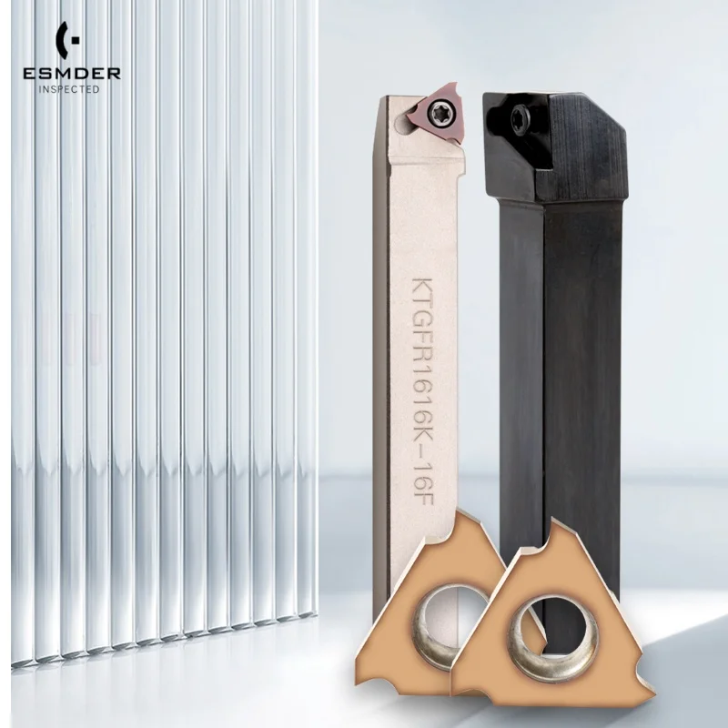 

Groove Cutter Deep cutting of ancient copper TGF32R100/150/200/250 CNC Lathe insert Hard Alloy Tool Slot Blades