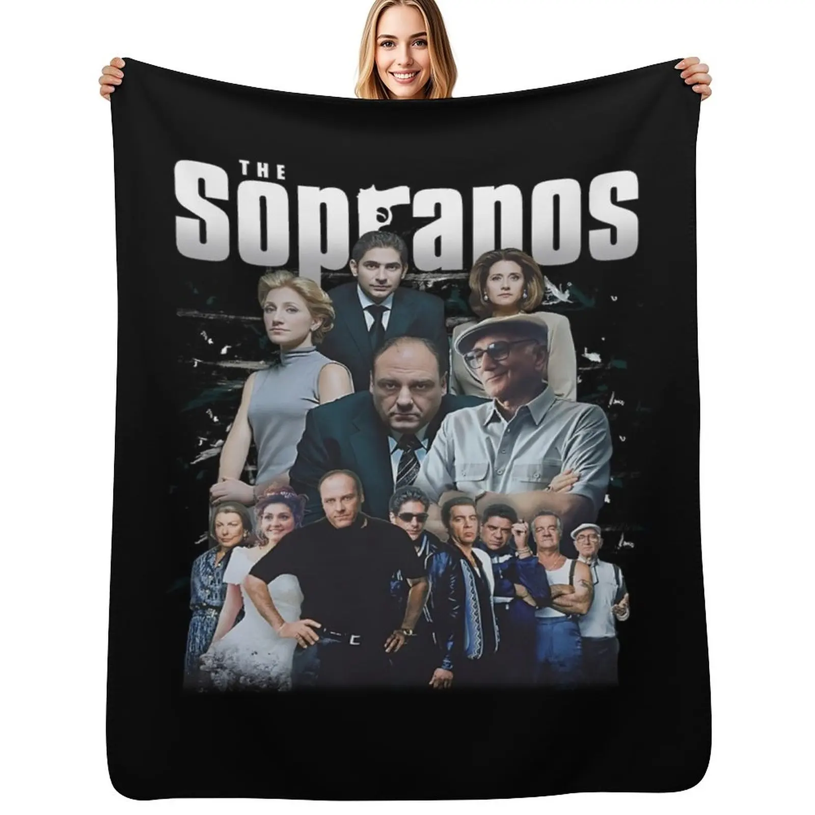 The Sopranos Homage Throw Blanket Soft Cozy Blanket for Pet Kids Adults