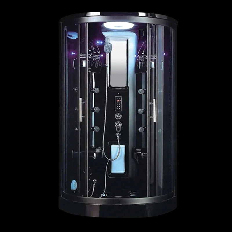 

Steam shower room integral bathroom household integrated sliding door dry and wet separation bath room fan