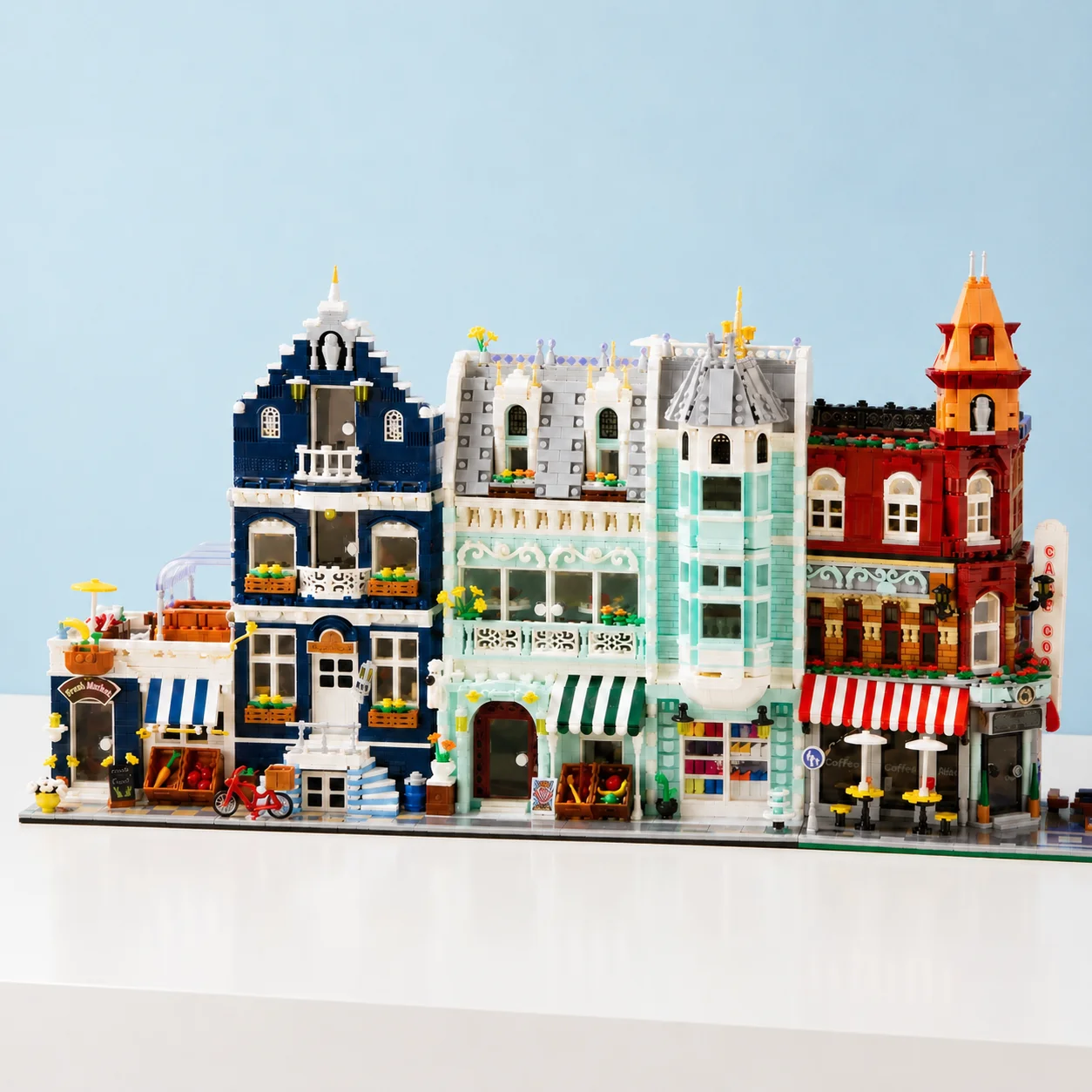 2026 European Villa House Model Micro Building Set DIY Creative Construction Bricks Toys for Boys Girls Birthday Gifts Toy