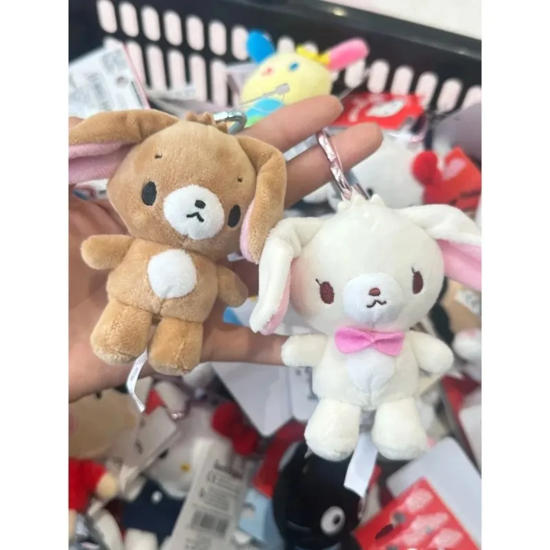 Cartoon Sugarbunnies Plüsch-Anhänger, Schlüsselanhänger, Rucksack, Puppen-Anhänger, Dekoration, niedliches Stofftier für Jungen und Mädchen, Urlaubsgeschenke