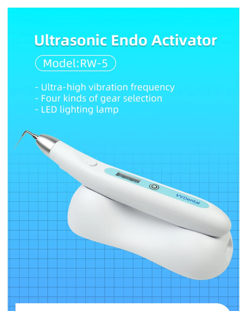 VVDental Dental Sonic Endo Irrigator Aktivator zur Reinigung von Wurzelkanälen und Entfernung von verkalkten Flecken – Dental-Endodontie-Materialien – Detail 1