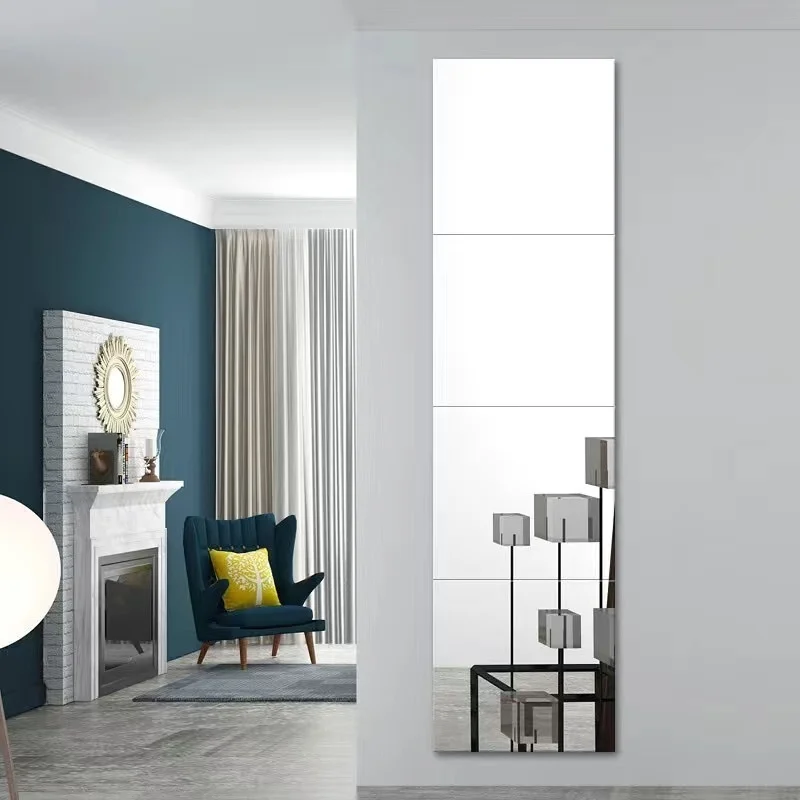 Acrylic high-definition self-adhesive soft mirror stickers wall mirrors do not distort the no-punch bedroom household