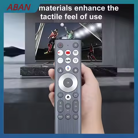 ABAN Replace ERF6A80 Voice Remote Control For Hisense 65U8N A7 U8 Series Google Smart TV 2024